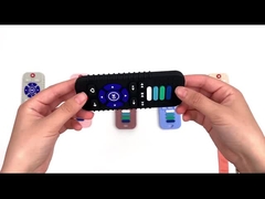 TVの幼児3+月の遠隔定形赤ん坊のシリコーン プロダクトTeetherのおもちゃ