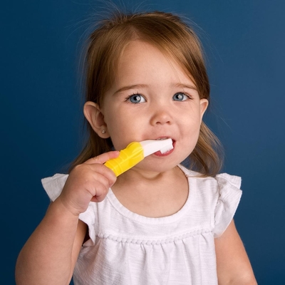 Adorable Molding In One Flexible Silicone Teether Toys For Baby Shower