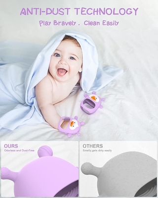 Baby Teething Toys Silicone Baby Teether Toy for Infants 3+ Months