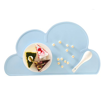 Foldable Baby Feeding Silicone High Chair Placemat BPA Free Heat Resistant