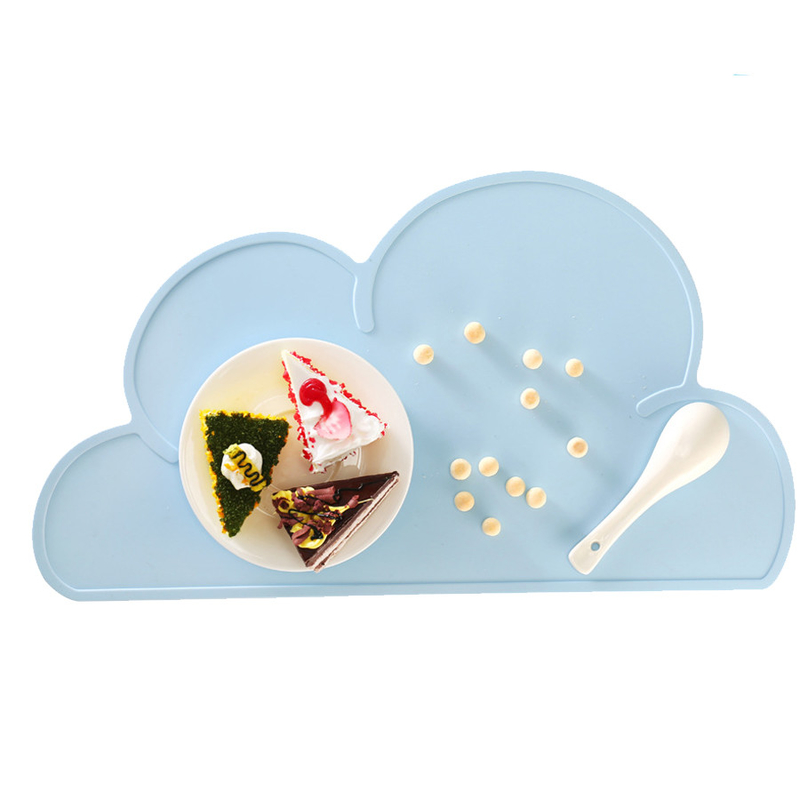 Foldable Baby Feeding Silicone High Chair Placemat BPA Free Heat Resistant